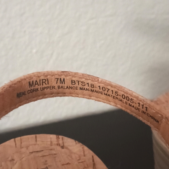 BareTraps Strappy Cork Wedge Sandal - Picture 5 of 5